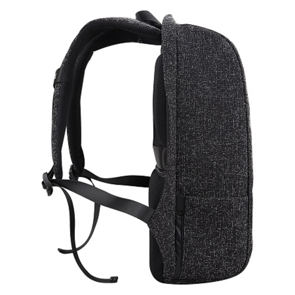 Rucsac BESTLIFE Travel Safe - negru/gri - laptop 16 inch, charge pentru USB si TypeC conectori - 2 | YEO