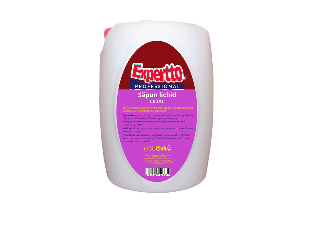 Săpun lichid Expertto liliac, 5L