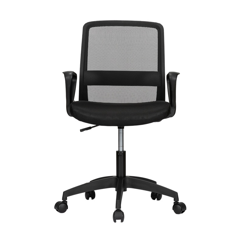 Scaun birou cu spătar mesh, sistem roți abs 4507, negru, Deli - 1 | YEO