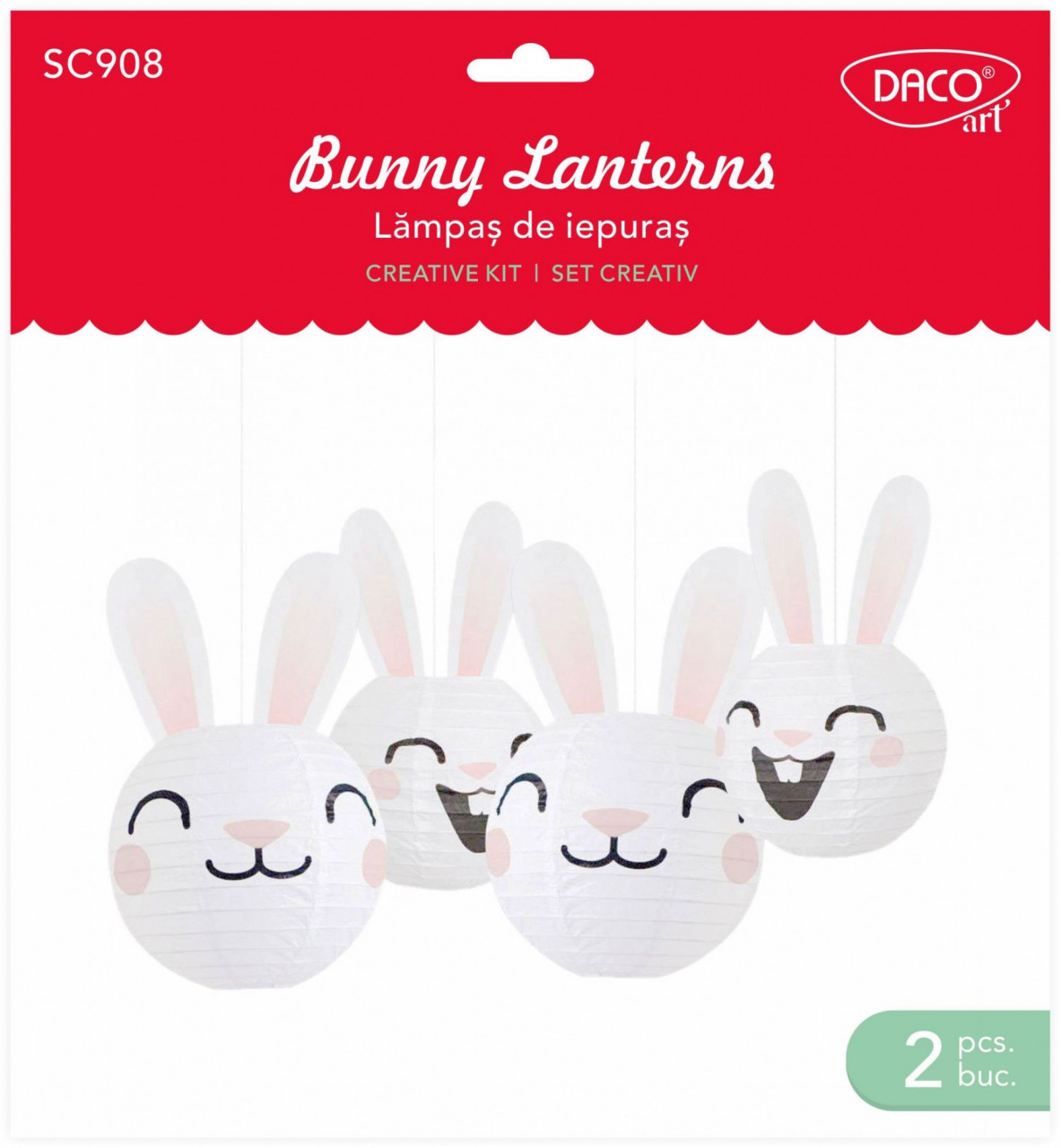 Set Creativ Lampas de Iepuras -SC908 DACO