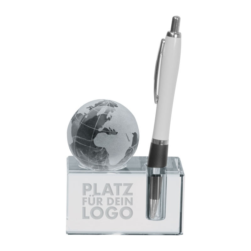 Set de birou din sticlă Macma - 3 | YEO