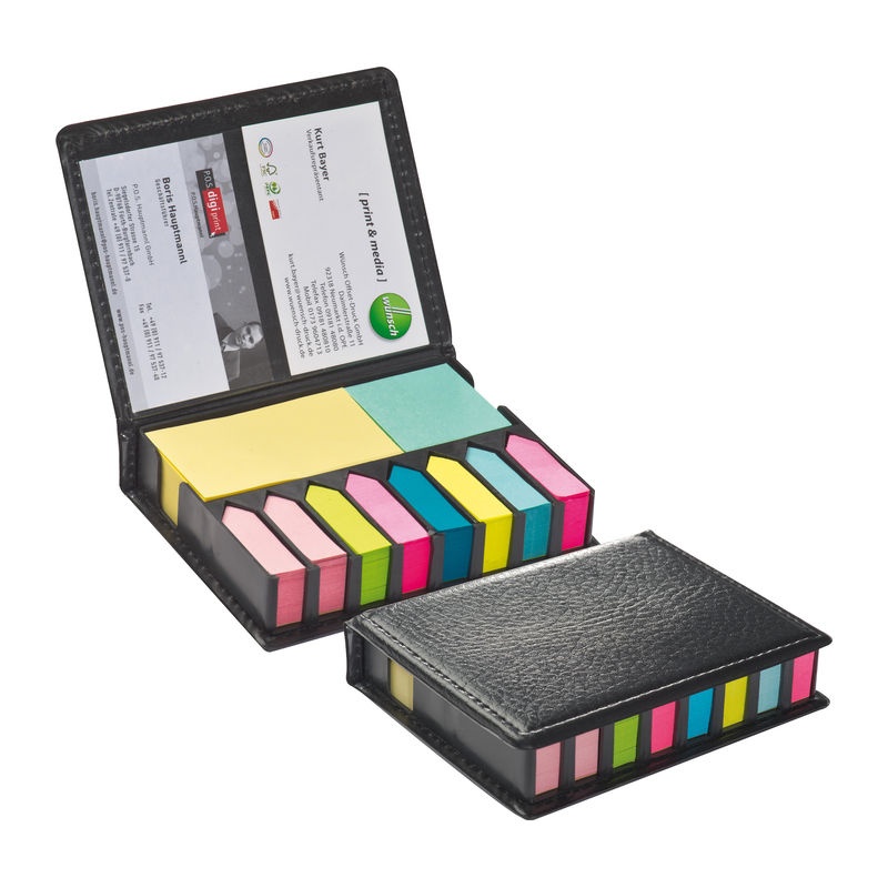 Set de notiţe autoadezive cu suport Macma