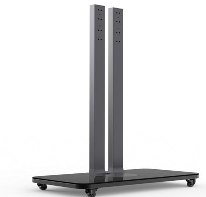 Stand pentru ecran interactiv 55-75 inch, din oțel carbon și sticlă securizată, HORION