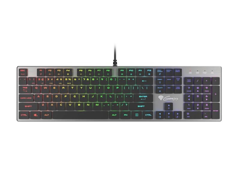 Tastatura Genesis Thor 420 CSB gri - 2 | YEO