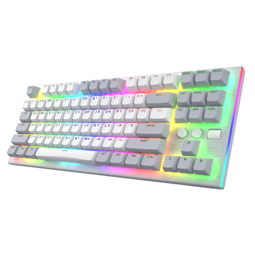 Tastatura mecanica Hator Gravity TKL alb