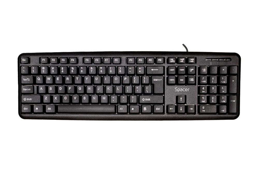 Tastatura Spacer cu fir SPKB-S62 - 1 | YEO