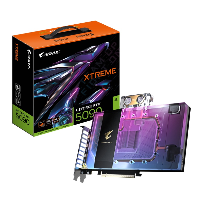 VGA GB RTX 5090 XTREME WATERFORC WB 32GB