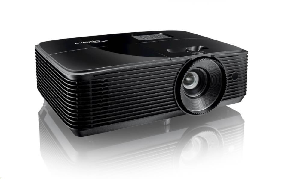 Videoproiector Optoma W371 (DLP, FULL 3D, WXGA, 3.800 ANSI, HDMI, VGA, RS232, difuzor de 10 W) - 2 | YEO
