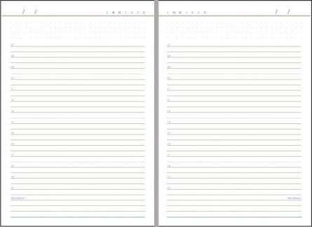 Agendă nedatată Ego Domino, A5, 192 pagini, 70 g/mp - 3 | YEO