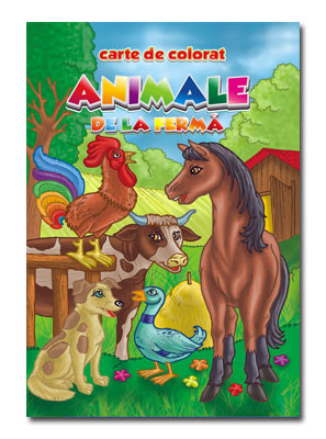 Animale de la Ferma - Carte de Colorat
