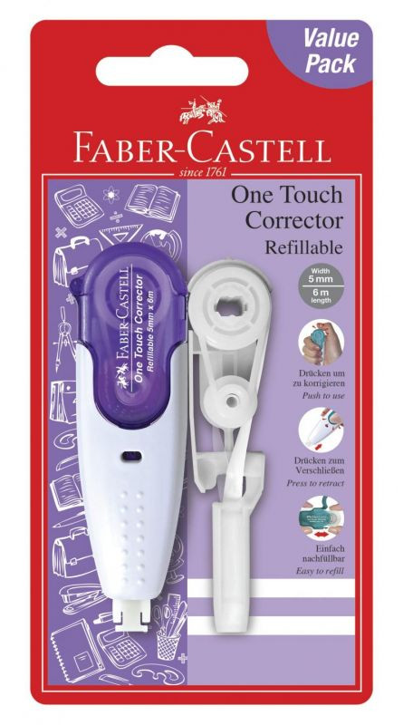 BANDA CORECTOARE + REZERVA 5MM*6M FABER-CASTELL - 2 | YEO