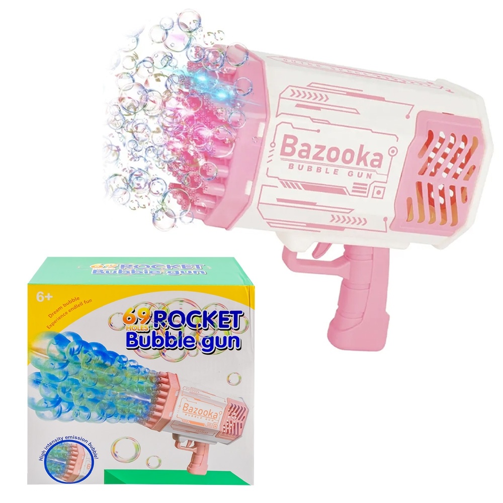Bazooka Baloane de săpun, cu baterii