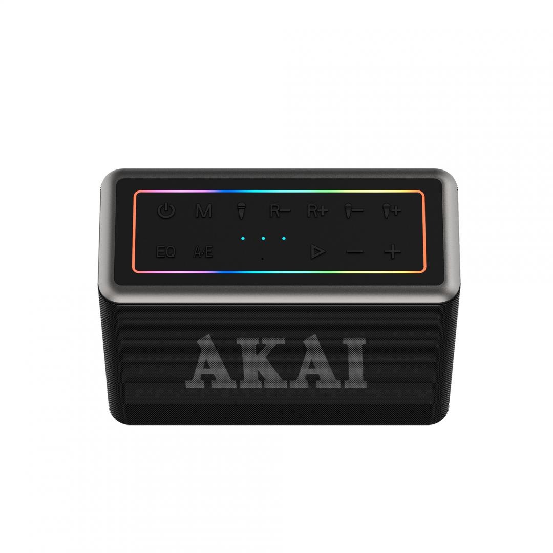 Boxa portabila Akai cu 2 micfrofoane 80W - 2 | YEO