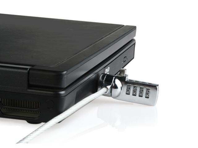 Cablu de securitate laptop Natec, gri - 3 | YEO