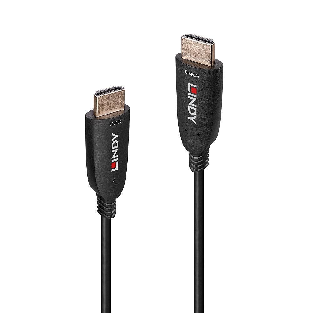 Cablu Lindy 20m HDMI 8k60, fibra optica - 2 | YEO