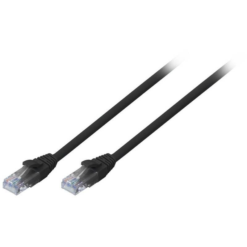 Cablu Lindy 2m Cat.6 U/UTP, Black - 1 | YEO