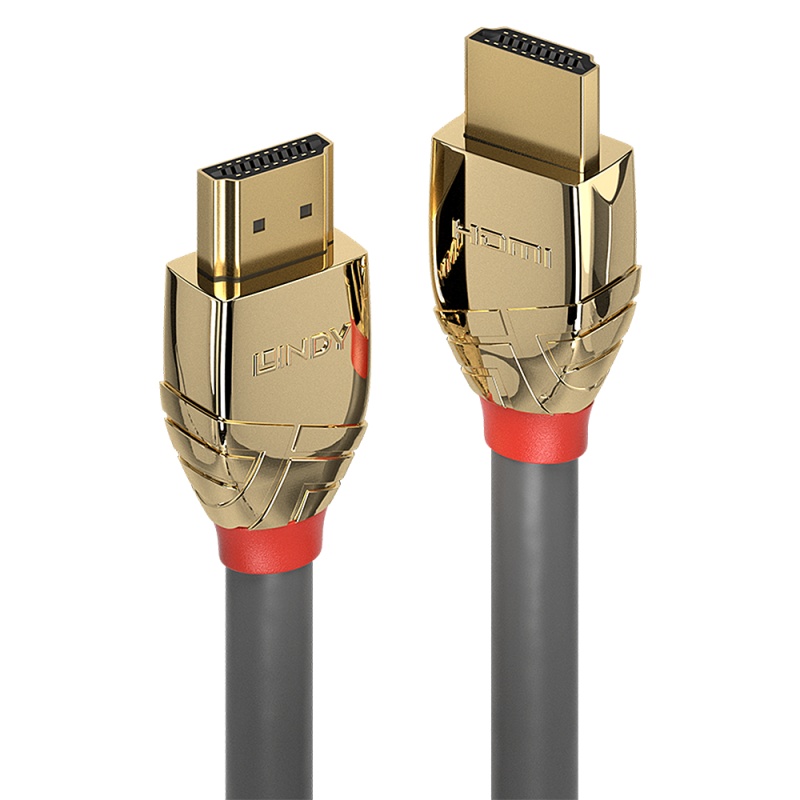 Cablu Lindy HDMI High Speed, 2m, Gold - 3 | YEO