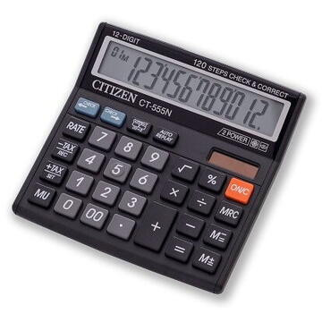 Calculator de birou Citizen CT-555N, 12 digits