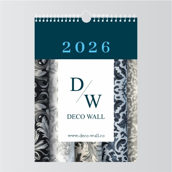 Calendar perete și copertă personalizat integral, A3