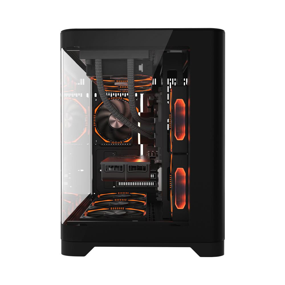 Carcasa 1STPLAYER Gaming UV6 BLACK - 2 | YEO