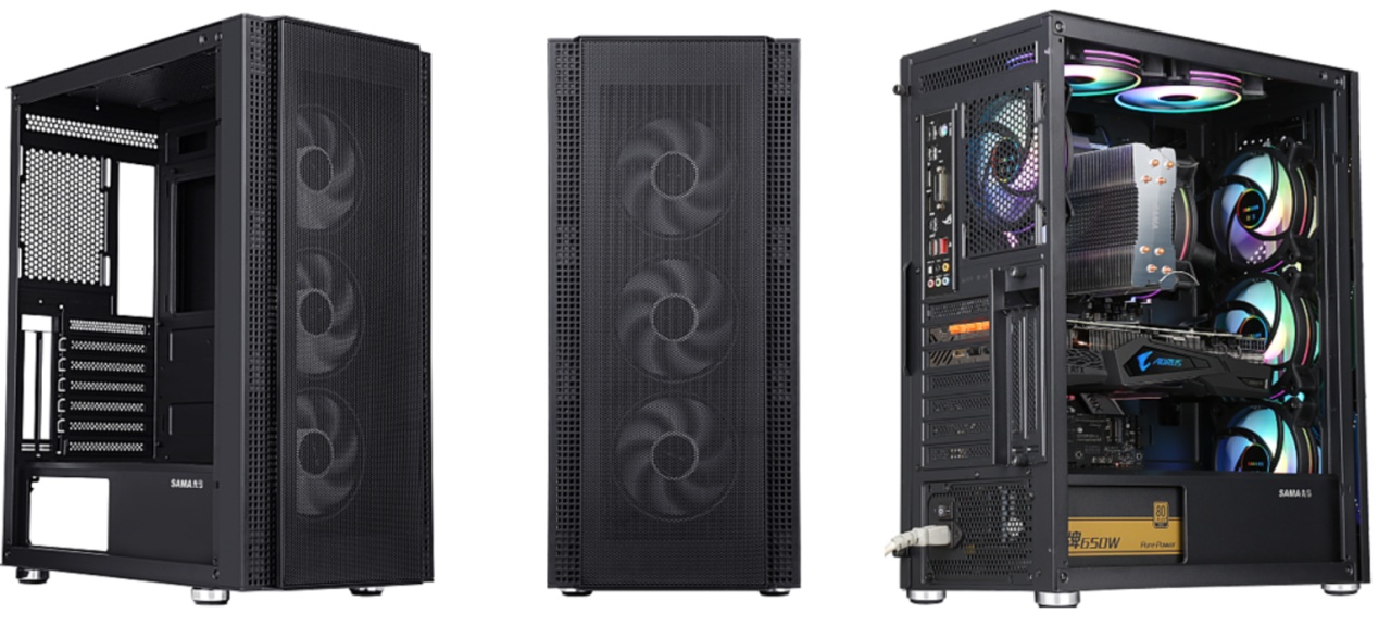 CARCASA GAMING SERIOUX QUANTUM - 1 | YEO