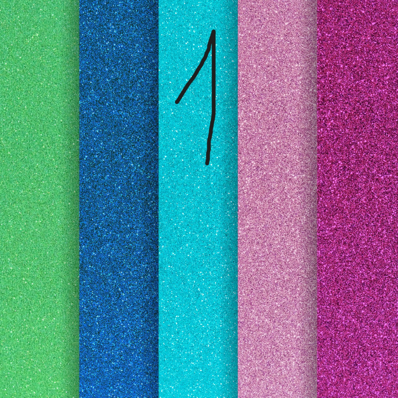 Carton Glitter A4, 210g/mp, 5coli/top