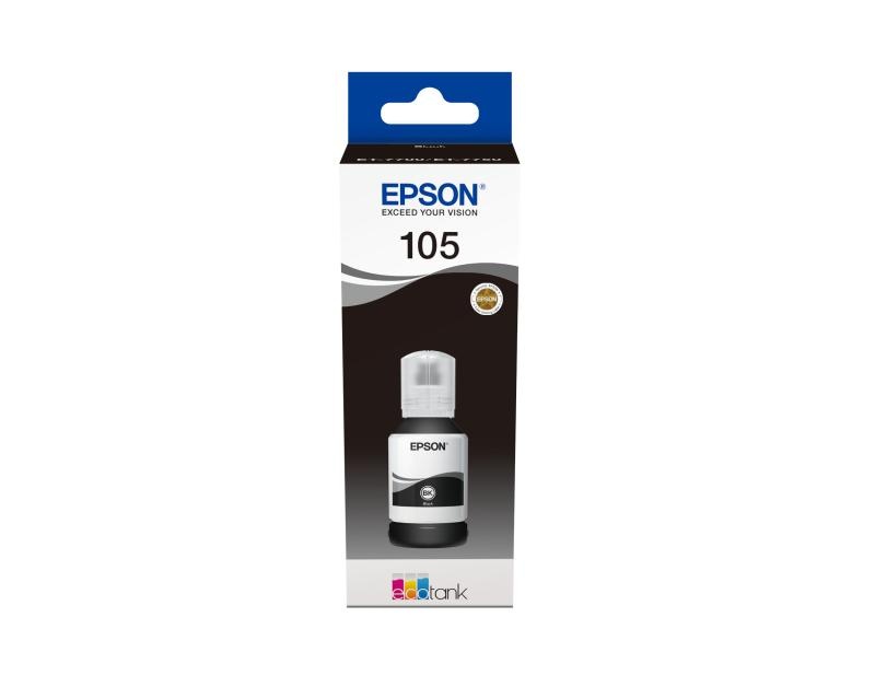 Cartus cerneala Epson 105 ECOTANK , black, capacitate 140ml, pentru L7160, L7180. - 2 | YEO