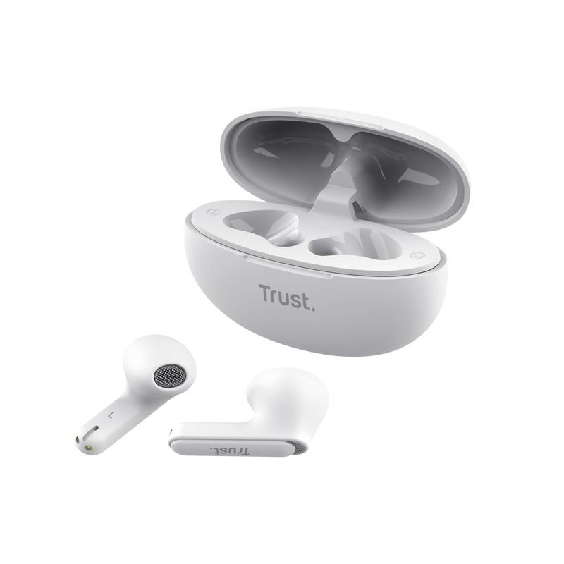 Casti Trust Yavi wireless earph., alb - 4 | YEO