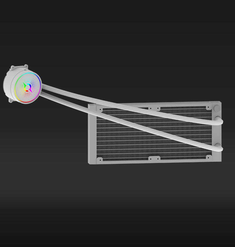 CPU Cooler Aquarius 240 AIO White ARGB - 3 | YEO