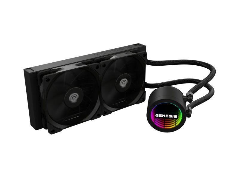 CPU COOLER GENESIS HYDRIA 240 BLACK - 4 | YEO