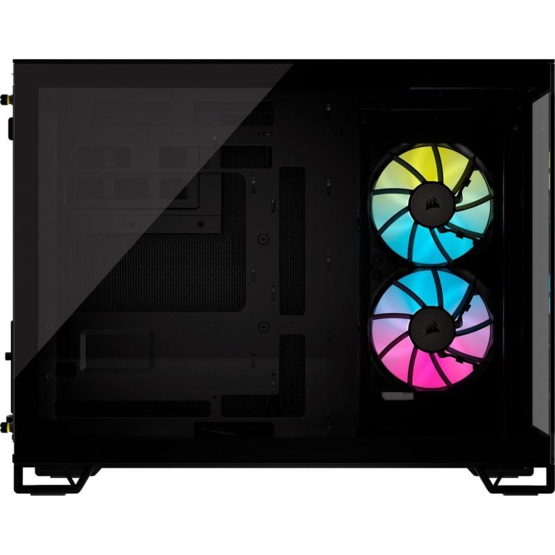 CR Case iCUE 2500X RGB Micro ATX Black - 2 | YEO