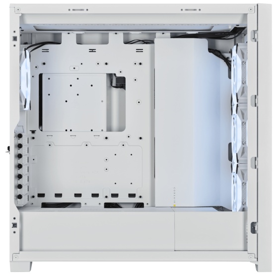 CR CASE iCUE 5000X RGB QL ED MID TOWER W - 1 | YEO