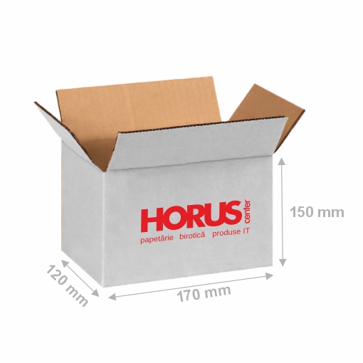 Cutie carton dreaptă 360 GR CO3 (170x120x150mm)
