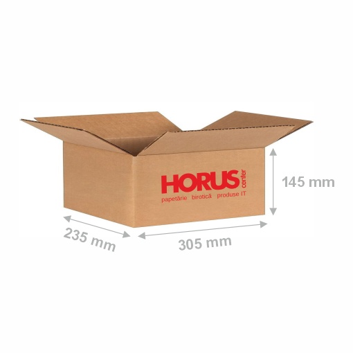 Cutie carton dreaptă 360 GR CO3 (305x235x145mm)
