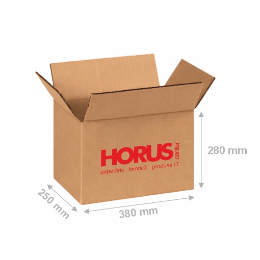 Cutie carton dreaptă 360 GR CO3 (380x250x280mm) - 1 | YEO