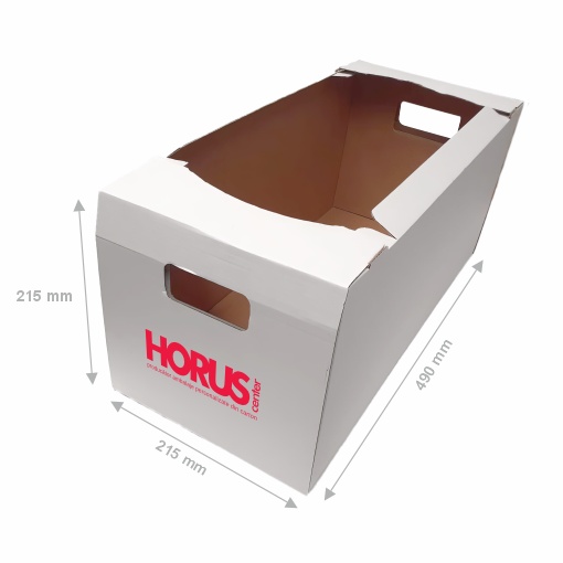 Cutie carton lădiță, 490x215x215 mm - 1 | YEO