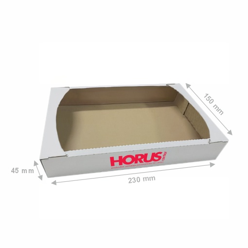 Cutie carton pentru fursecuri, 230x150x45 mm - 1 | YEO