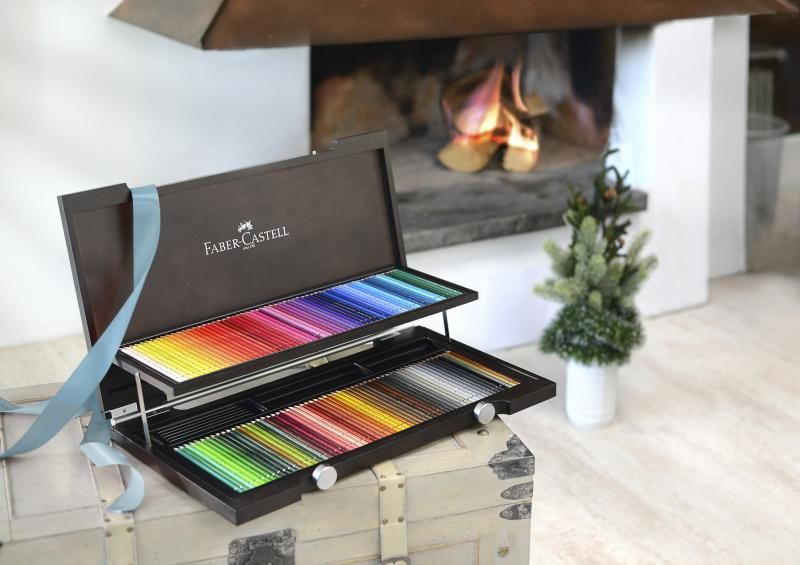 Cutie lemn Faber-castell Acuarela A.Durer, 120 buc - 1 | YEO