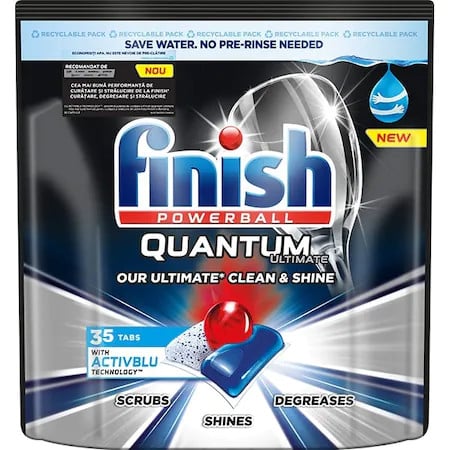 Detergent vase tablete Finish quantum ultimate, 60buc