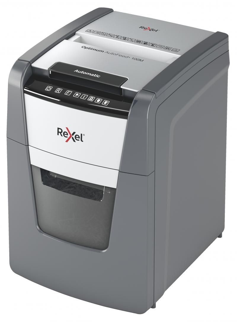 Distrugator Automat Optimum 100m P5 Micro Cut 100 Coli Rexel - 1 | YEO