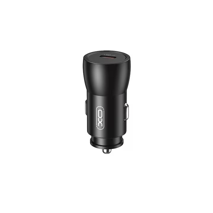 Incarcator auto USB-C si cablu USB-C / USB-C 25W xo CC57