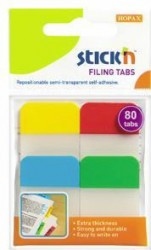 Index plastic transp. margine color 38x25 mm Stick