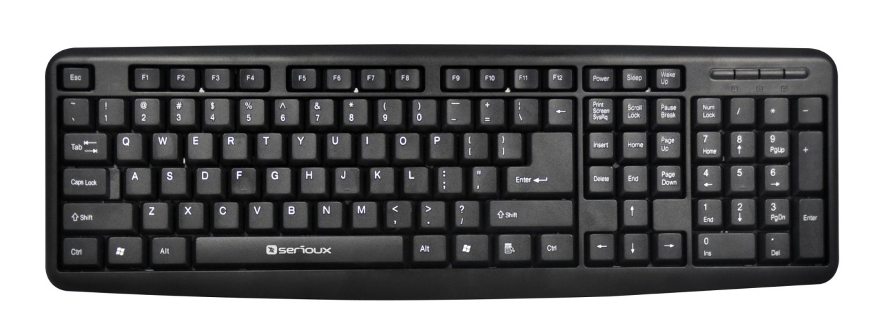 KB SERIOUX 9400USB BLACK USB - 1 | YEO
