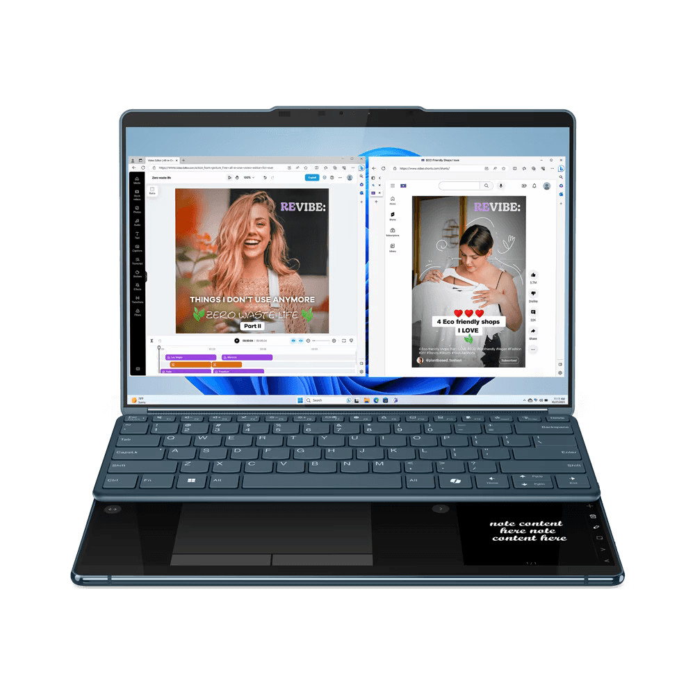 Laptop Lenovo Yoga Book9 13T 2.8K U7 155U 16 1T UMA W11H - 3 | YEO