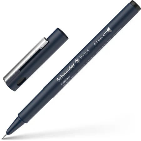 Liner pentru desen tehnic SCHNEIDER Pictus, varf fetru 0.1mm