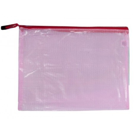 Mapa plastic cu fermoar pânzată CNX 655/881 transparentă - 1 | YEO
