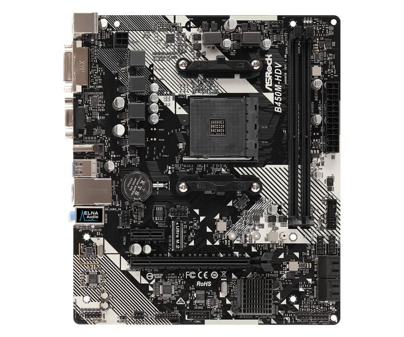 MB ASROCK AMD B450M-HDV R4.0 - 5 | YEO