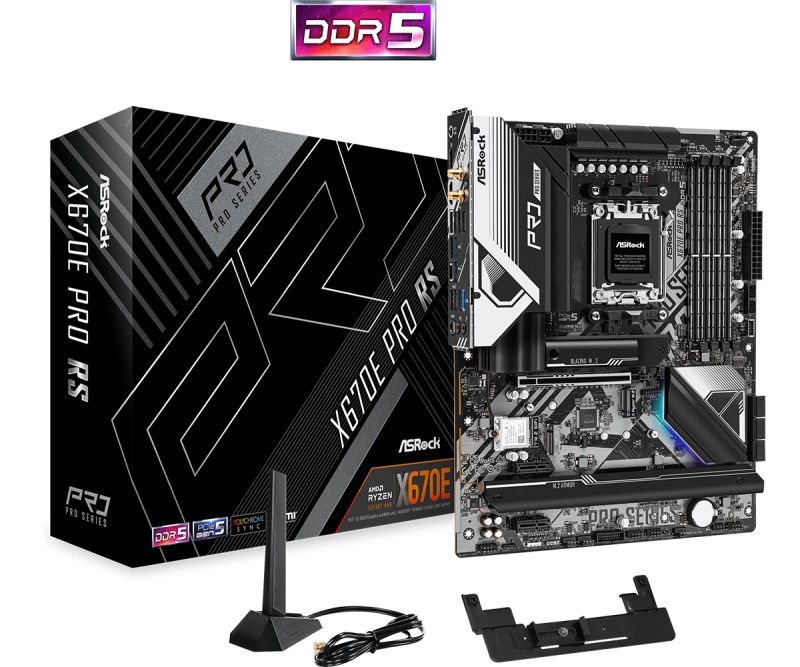 MB ASROCK X670E Pro RS AM5 - 5 | YEO