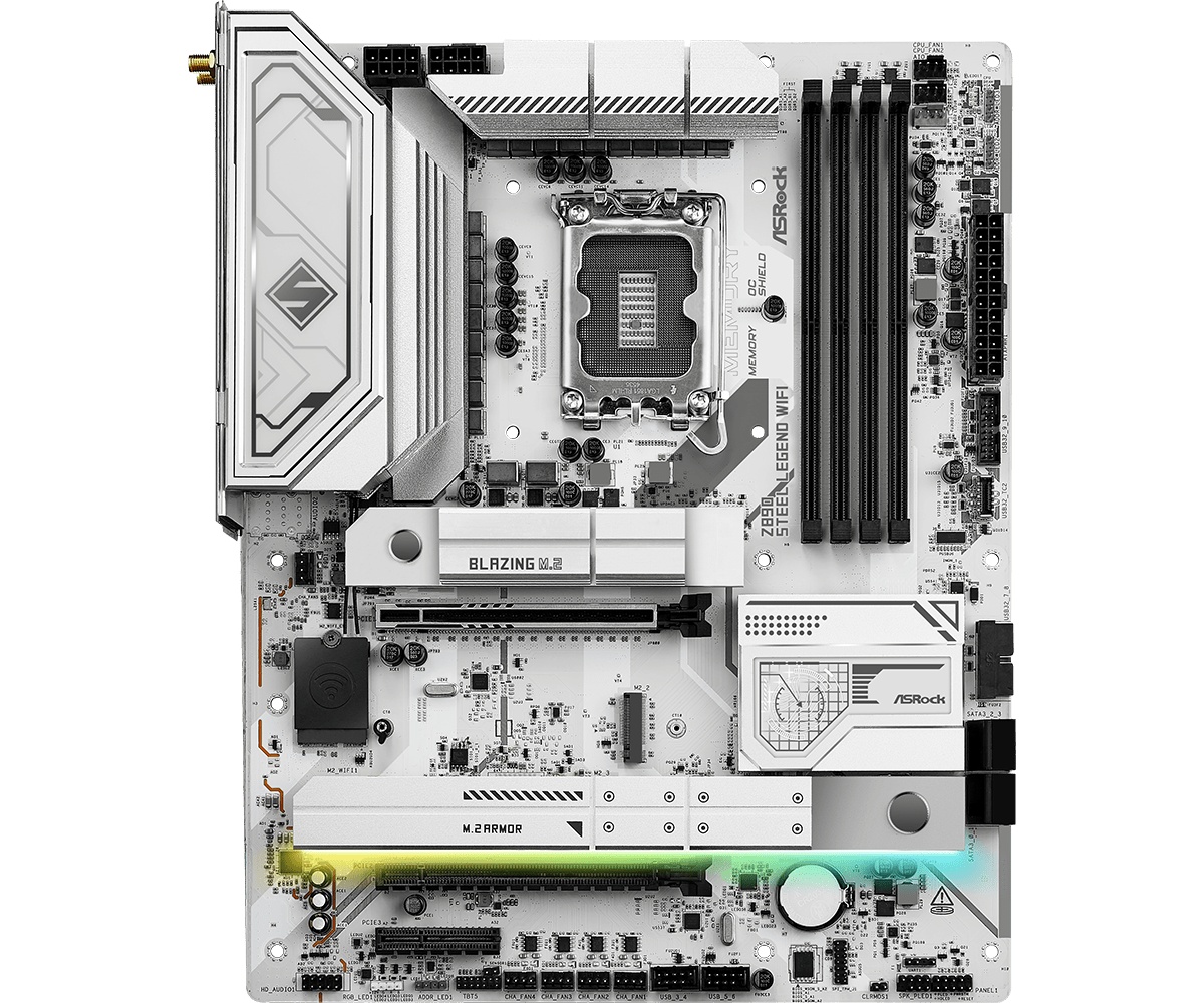 MB Asrock Z890 STEEL LEGEND WIFI LGA1851 - 2 | YEO