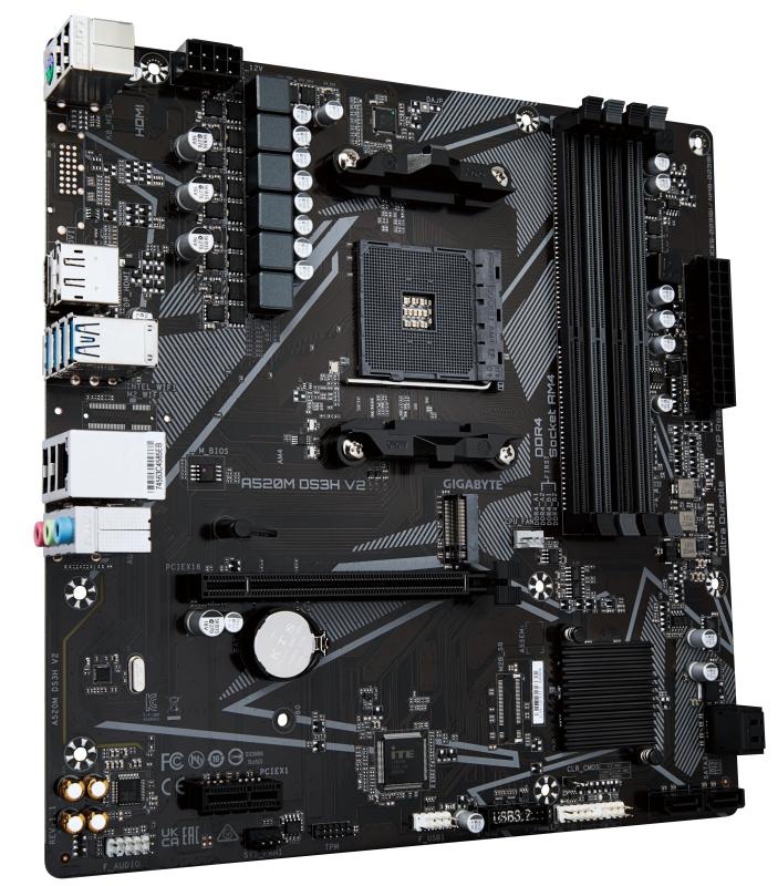 MB GIGABYTE A520M DS3H V2 AM4 - 5 | YEO